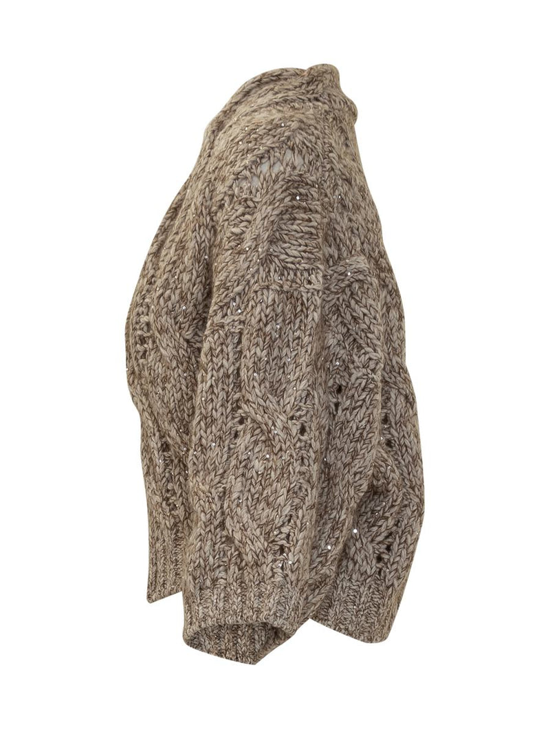 Brunello Cucinelli Brunello Cucinelli Knitted Short Cardigan