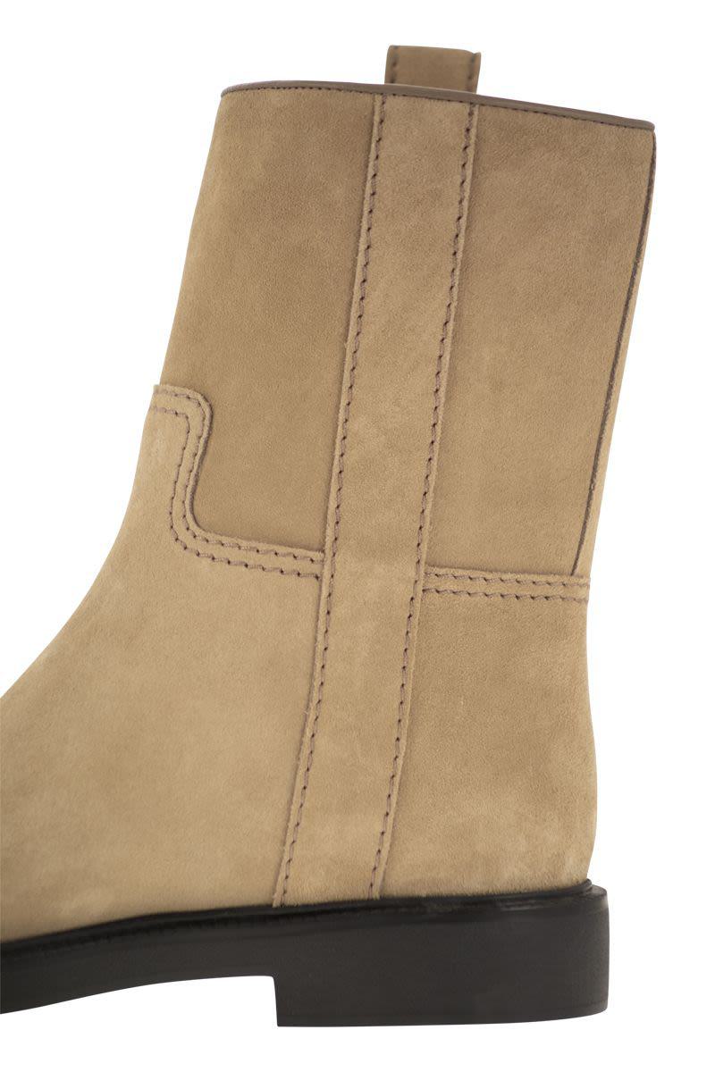 Tod'S Suede Ankle Boot