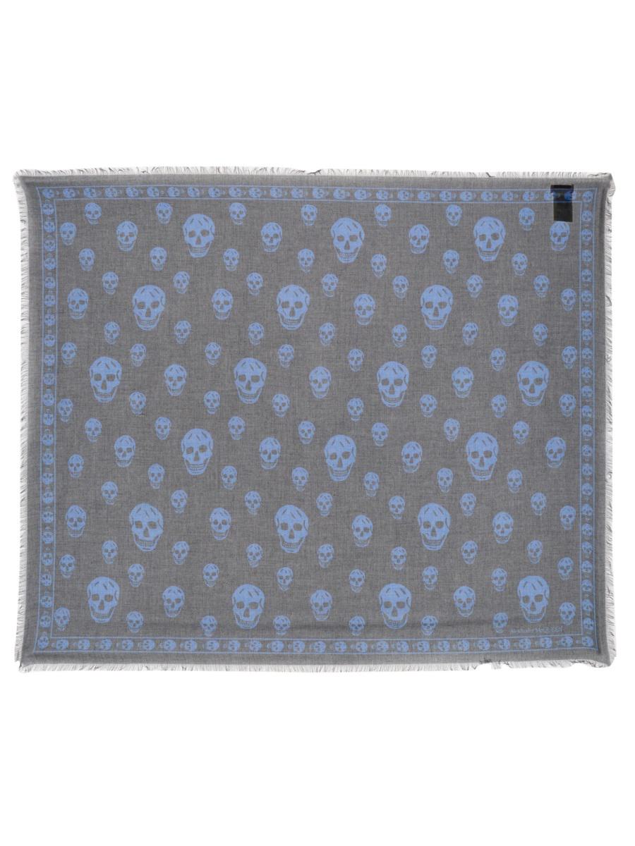 Alexander McQueen Classic Skull Scarf