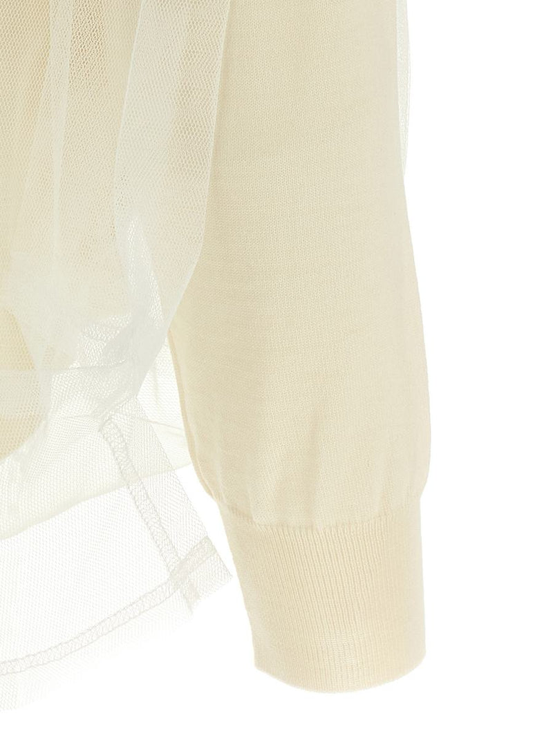 Comme Des Garçons Tulle Cardigan