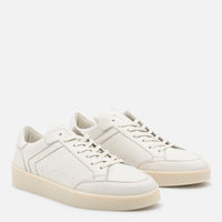 Canali White Leather Sneakers