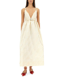 Ganni Taffeta Dress