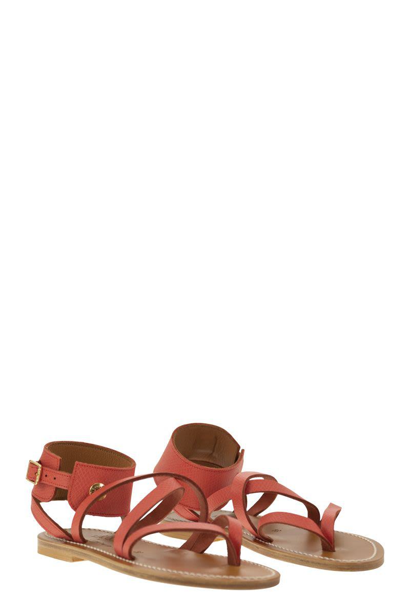 Longchamp Longchamp X K.Jacques Leather Sandals