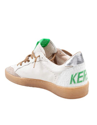 Golden Goose Ball Star Sneakers In Leather And Suede