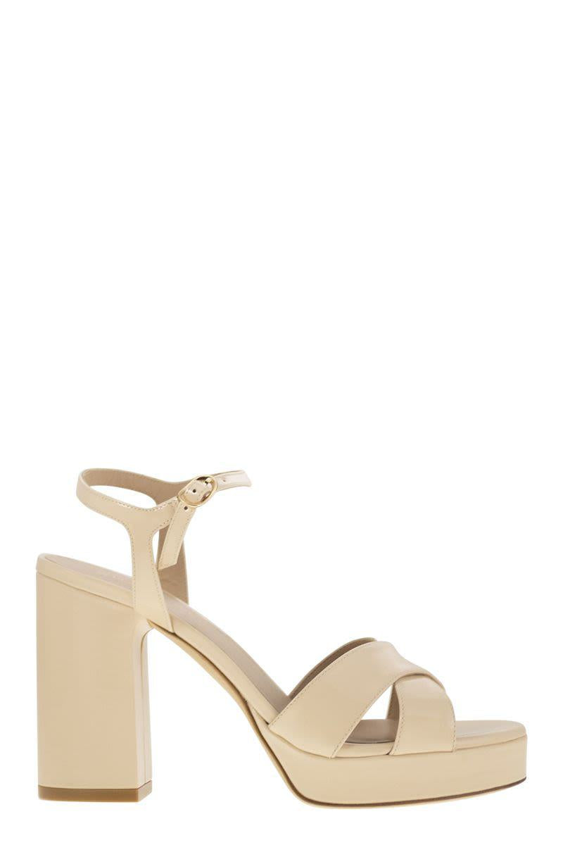 Stuart Weitzman Dayna - Leather Platform Sandal