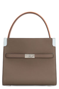 Tory Burch Double Lee Radziwill Leather Handbag