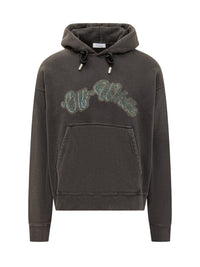 Off-White Sweatshirt With Bacchus Print