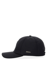 Zegna Baseball Hat With Logo