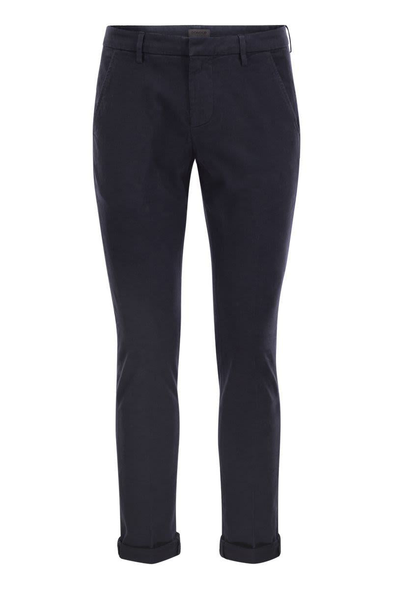 Dondup Gaubert - Slim-Fit Gabardine Trousers