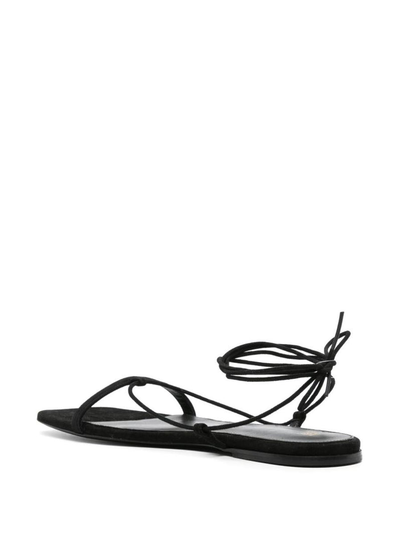 TOTEME Leather Flat Sandals