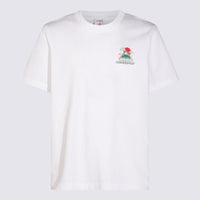 Casablanca White Cotton T-Shirt