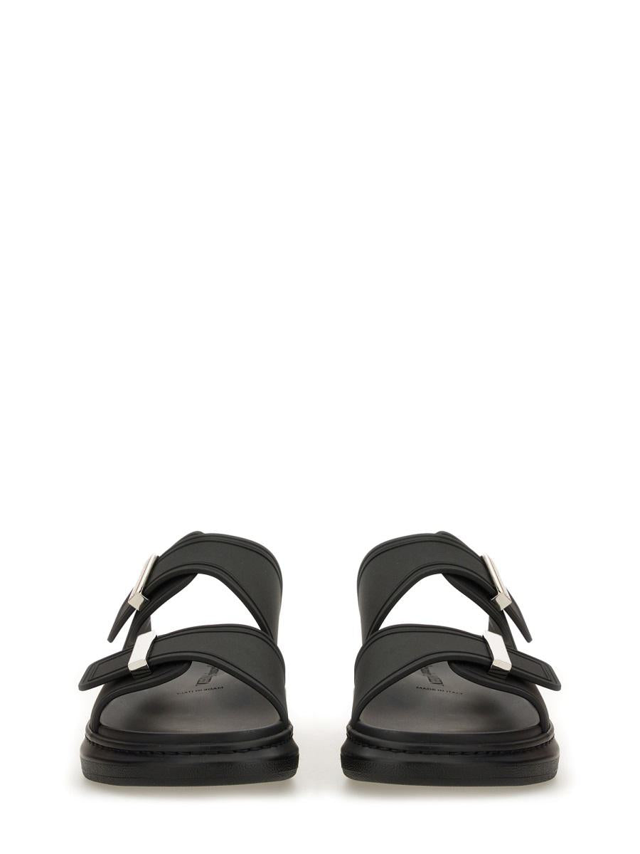 Alexander McQueen Sandalo Hybrid Double Buckle