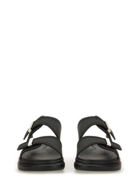 Alexander McQueen Sandalo Hybrid Double Buckle