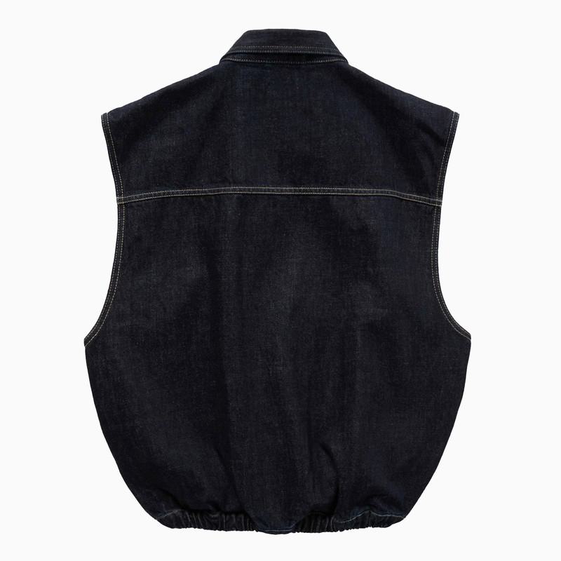 1989 Studio Denim Vest Dark