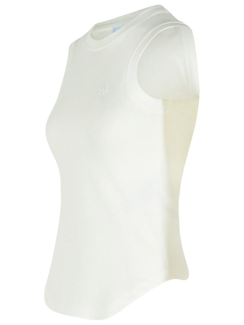 The Attico White Cotton Tank Top