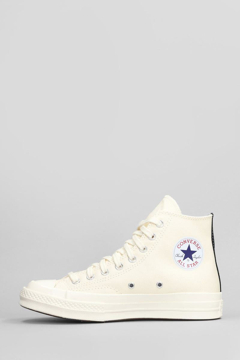 Converse X Comme Des Garçons Play Chuck 70 Cdg High Sneakers