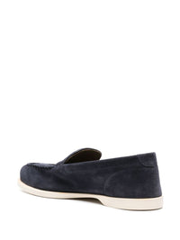 John Lobb Pace Suede Soft Casual Loafers Shoes