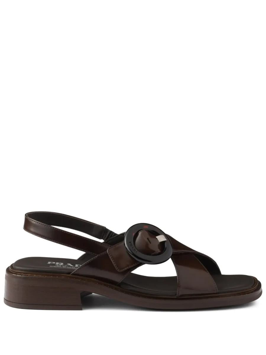 Prada Buckled Sandals