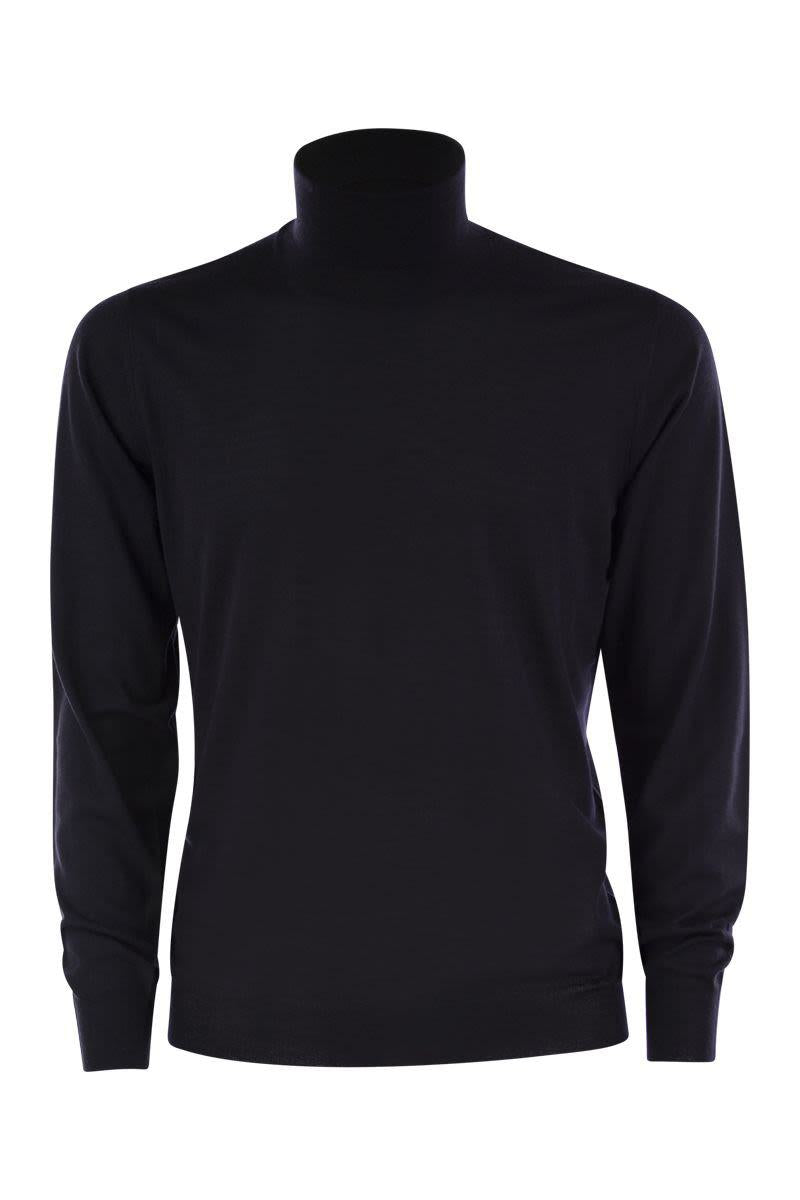 Fedeli Turtleneck Sweater In Virgin Wool