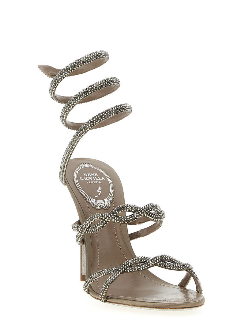 René Caovilla 'Braid Cleo' Sandals