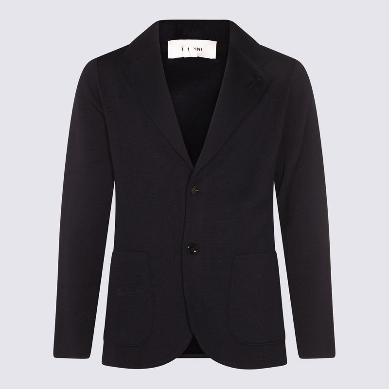 Lardini Blue Wool Knitwear