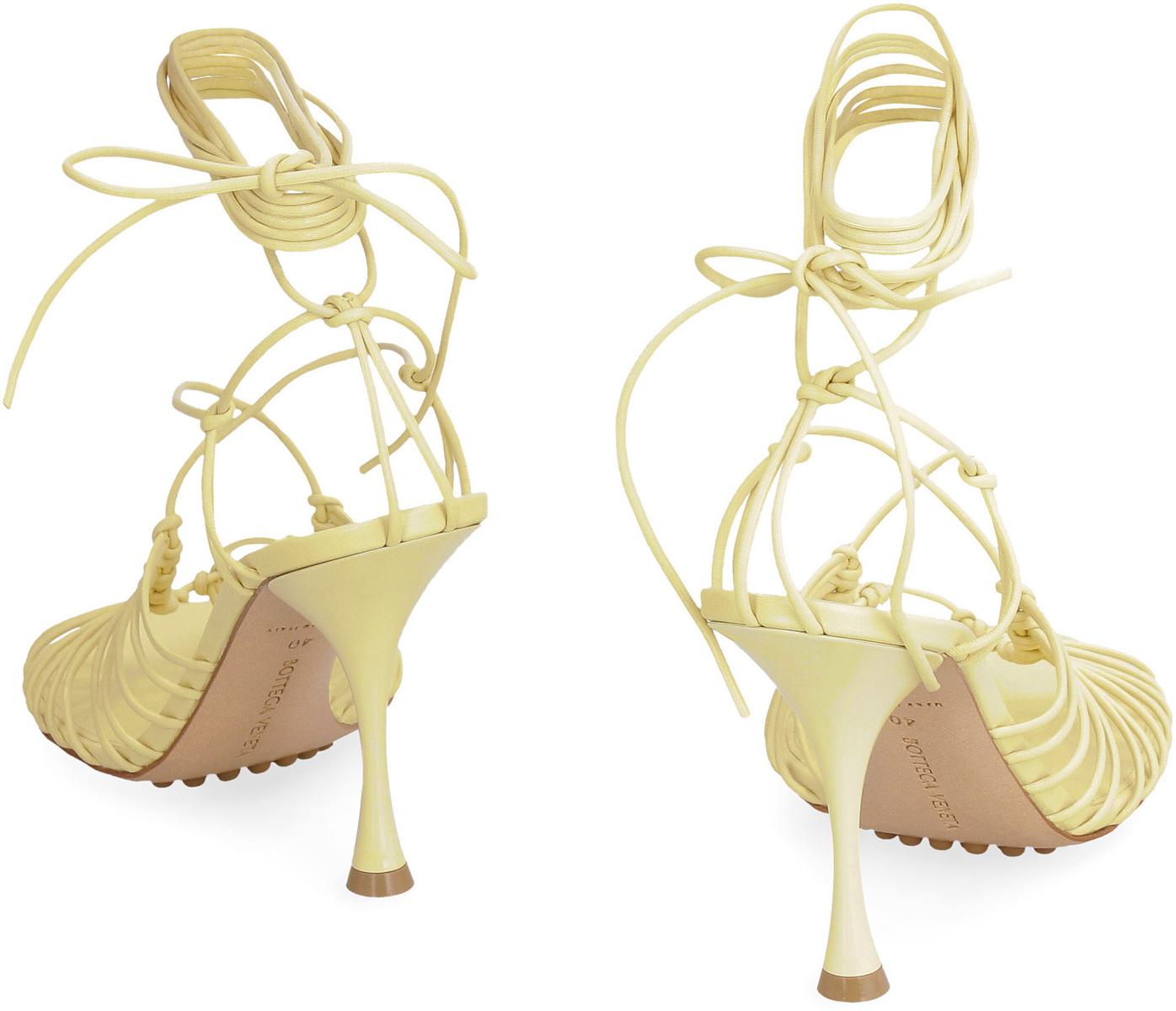 Bottega Veneta Dot Heeled Sandals