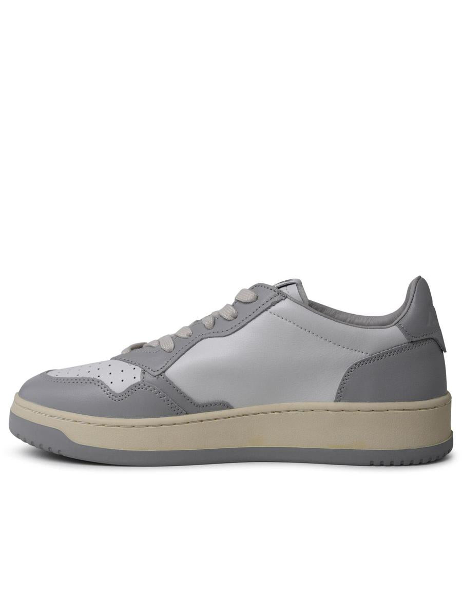 Autry 'Medalist' Two-Tone Leather Sneakers