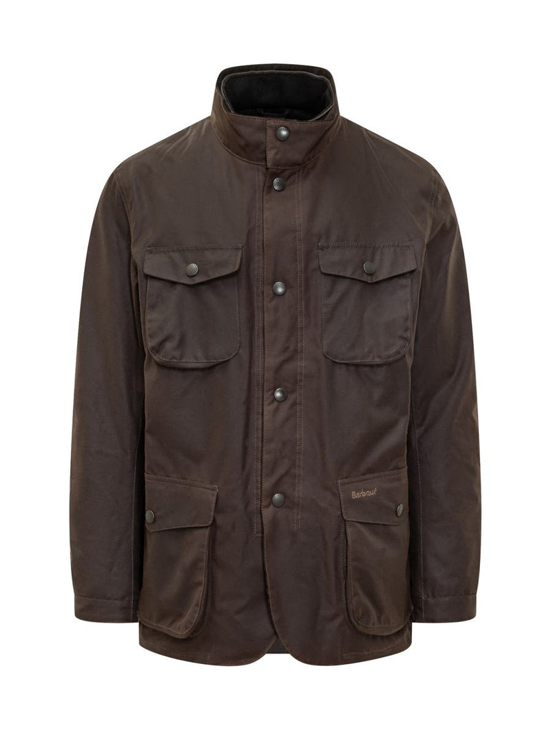 Barbour Blue Quilted Vest With Zipper Fastening And Front Pockets.