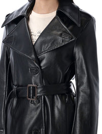 Acne Studios Eco Leather Trench Coat
