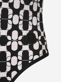 Moncler Printed Elastic Swimsuit