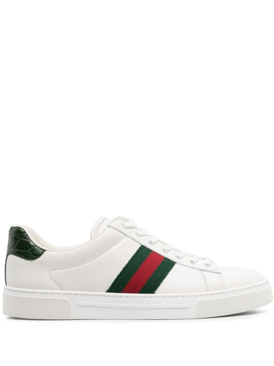 Gucci Ace Leather Sneakers