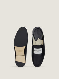 Givenchy "Label" Leather Loafers
