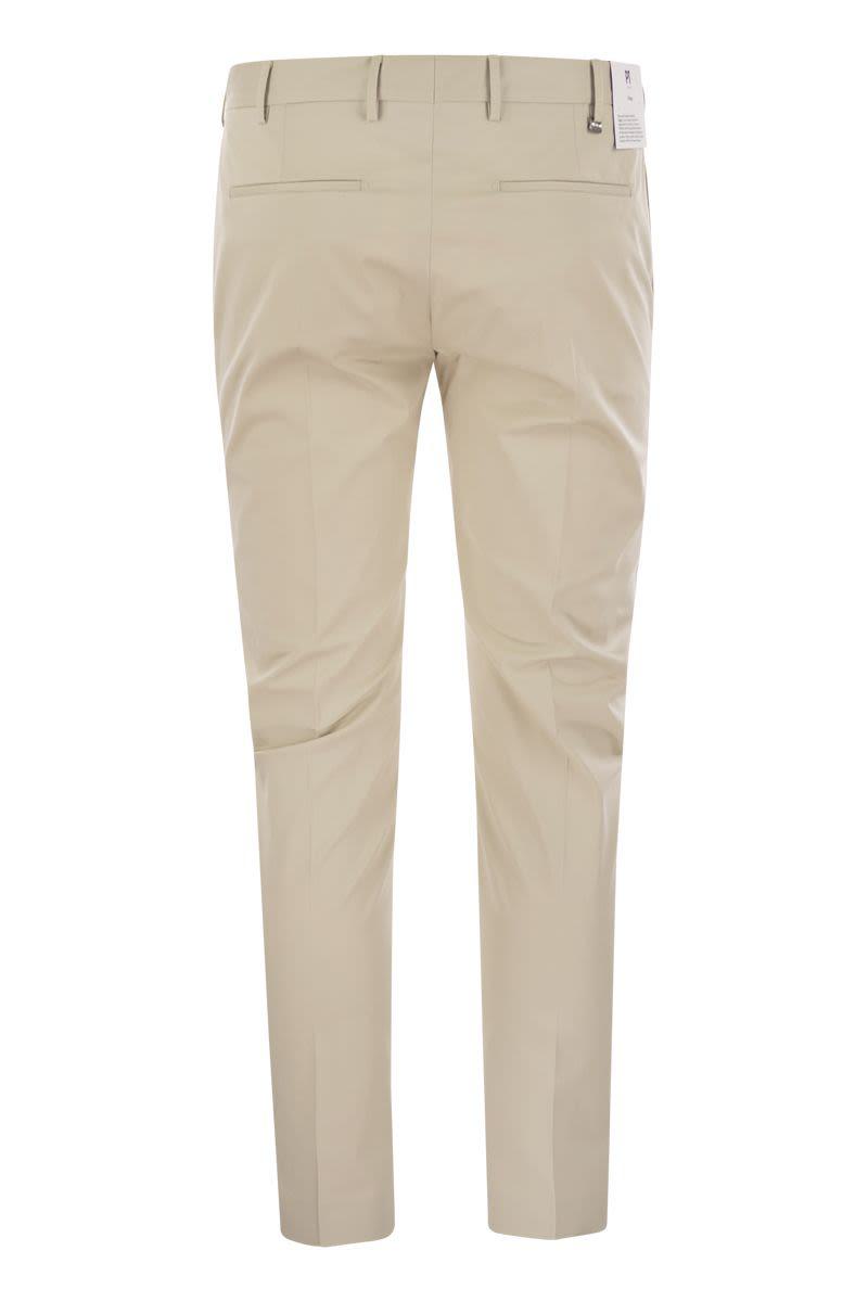 Pt Torino Dieci - Stretch Cotton Trousers