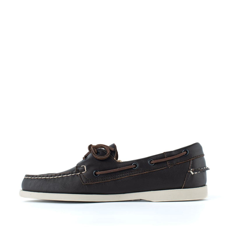 Sebago Cayuga Brown Leather Loafer