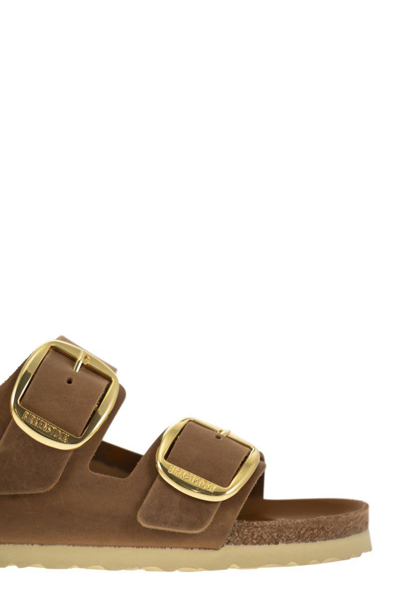 Birkenstock Milano Big Buckle - Oiled Leather Sandal