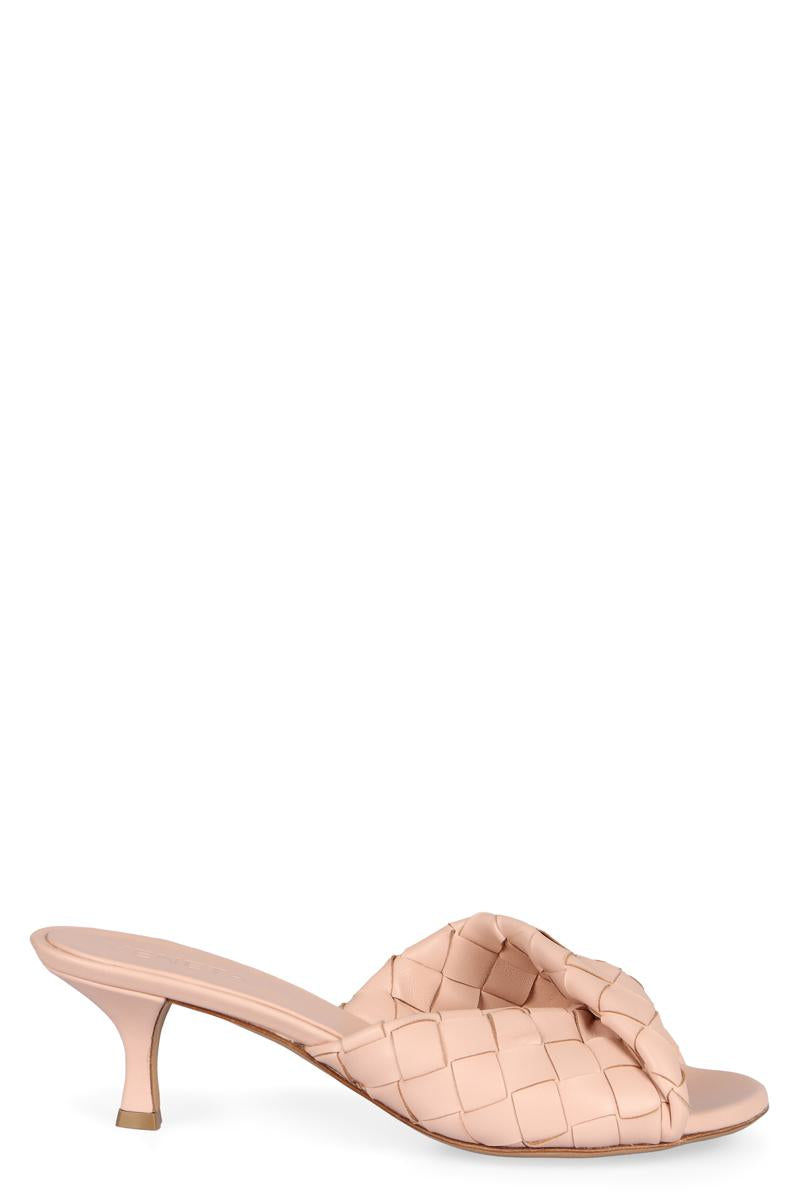 Bottega Veneta Blink Leather Mules