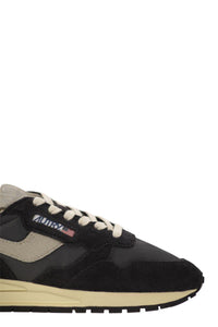 Autry Reelwind - Suede And Technical Textile Trainer