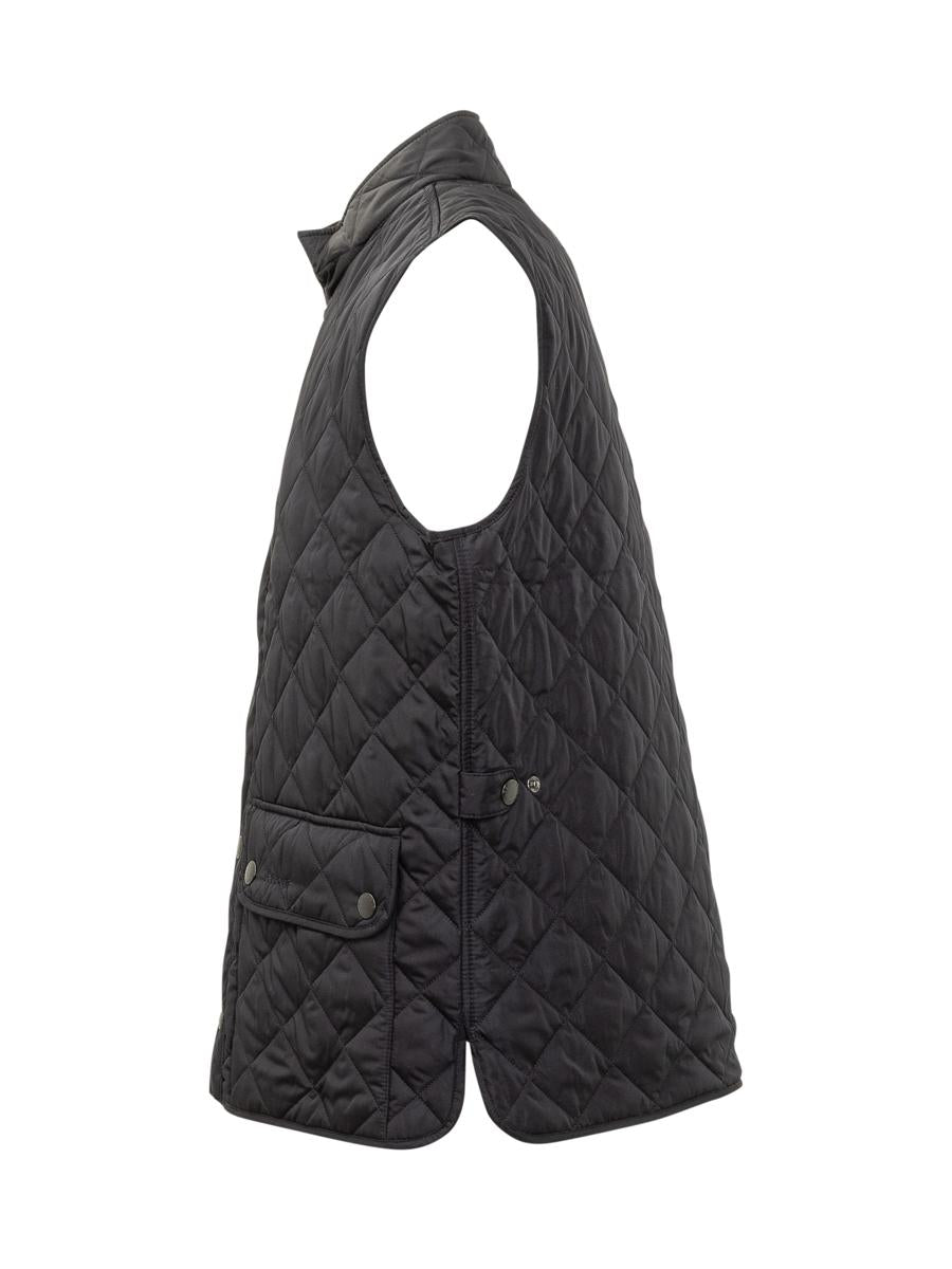 Barbour Barbour Black Quilted Vest With Pockets