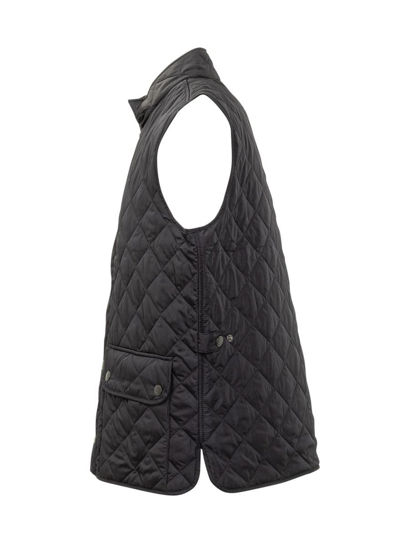 Barbour Barbour Black Quilted Vest With Pockets