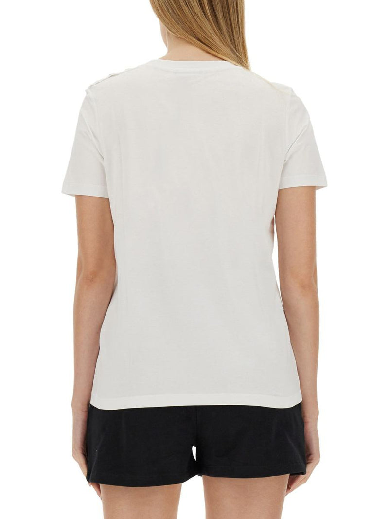 Balmain T-Shirt With Logo