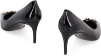Dolce & Gabbana Leather Pointy-Toe Pumps