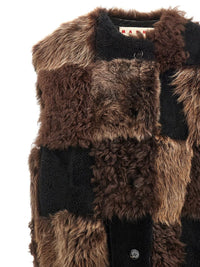 Marni Long Shearling Vest