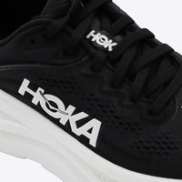 Hoka White And Black Bondi 9 Sneakers