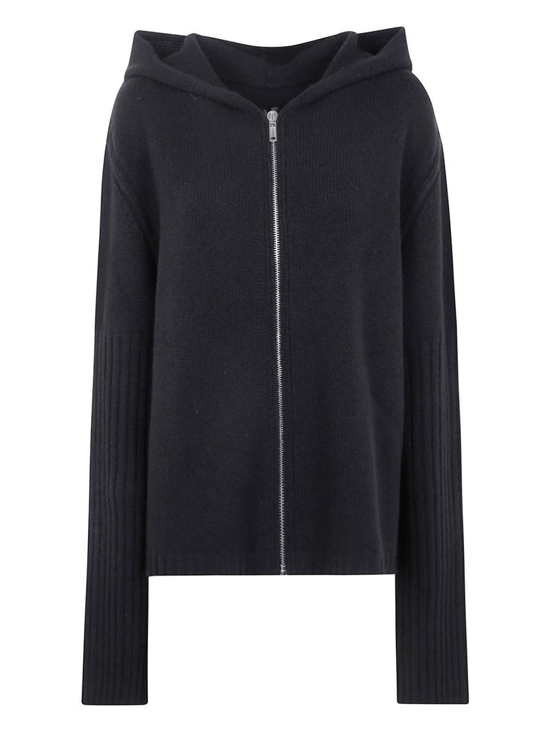 Rick Owens Zipped Hoodie Clothing
