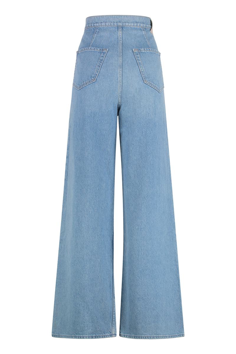 Mother Snacks! The Fold In Funnel Wide-Leg Jeans