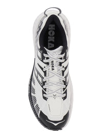 'Speedgoat' Black And White Low Top Sneakers With Geometric Motif In Tech Fabric Unisex