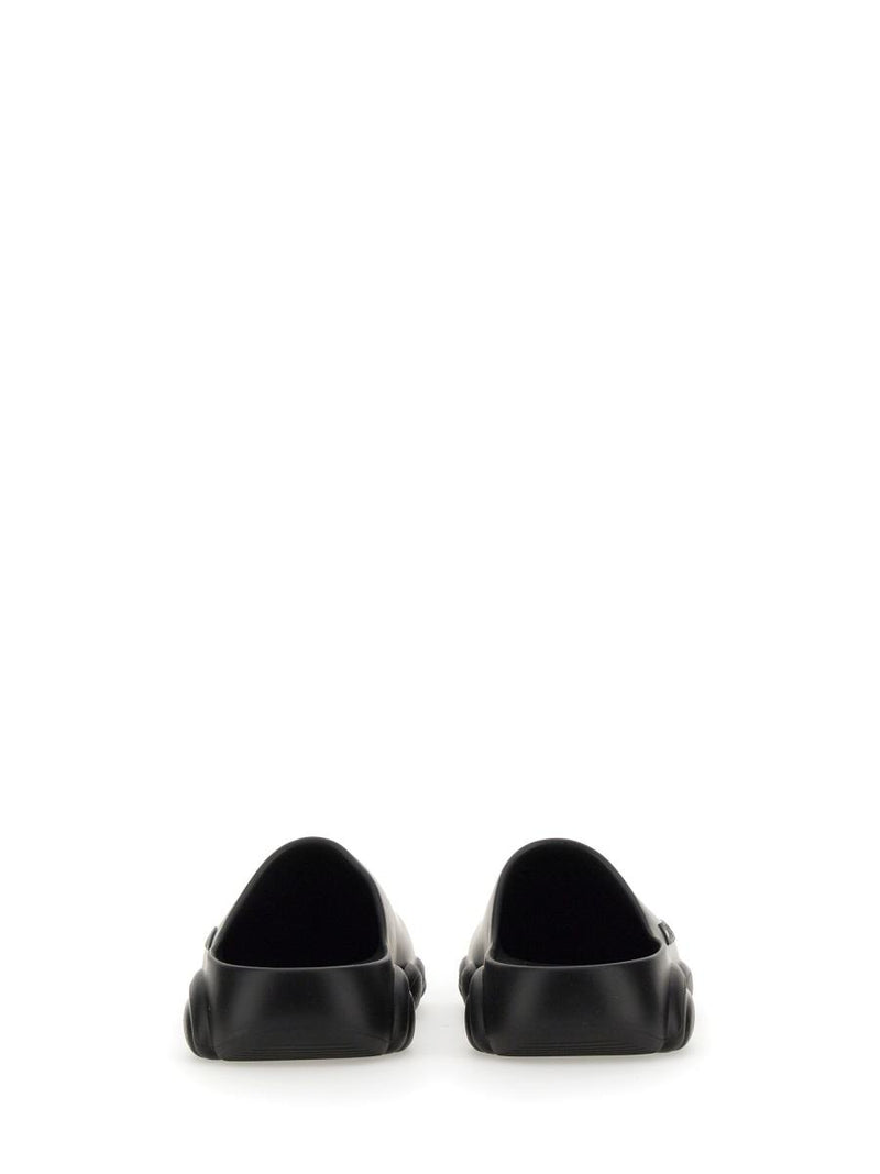 Moschino Rubber Teddy Sole Mules