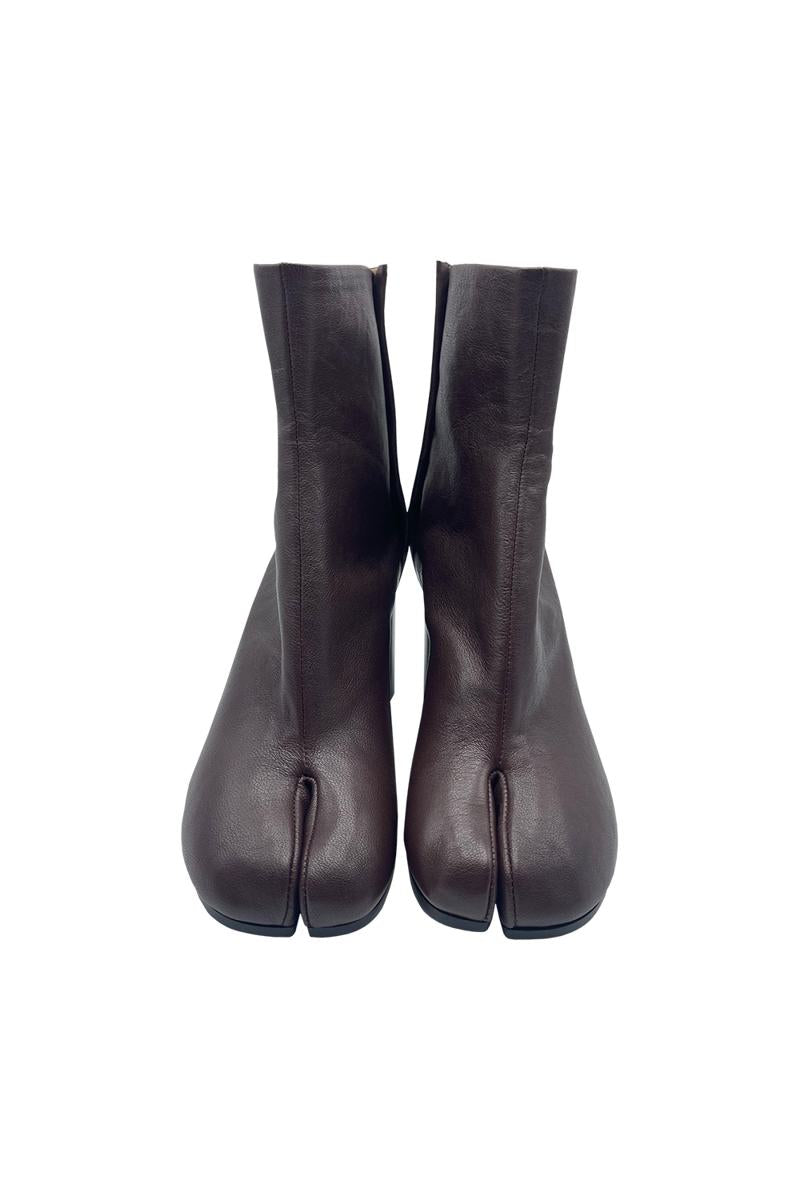 Maison Margiela Brown Tabi Boots Shoes
