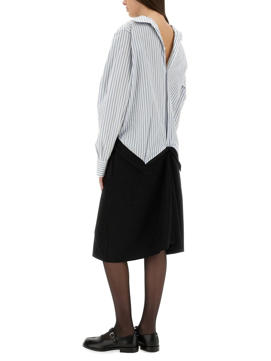 Maison Margiela Inverted Striped Dress-Shirt – BALTINI