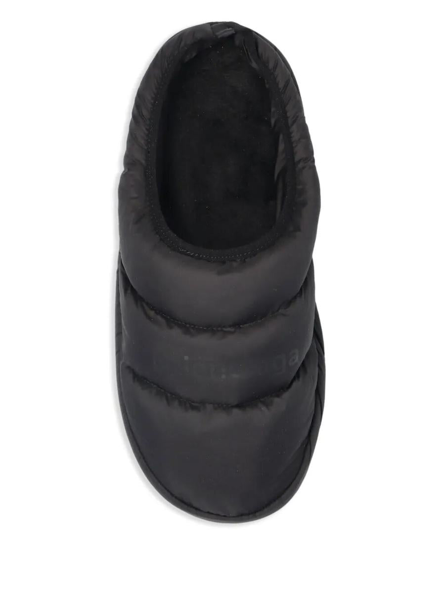 Balenciaga Polyamide And Fleece Alaska Slipper Shoes